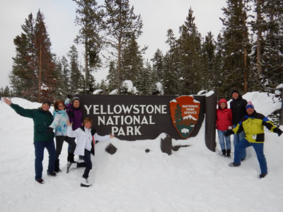 Group at Yellowstone