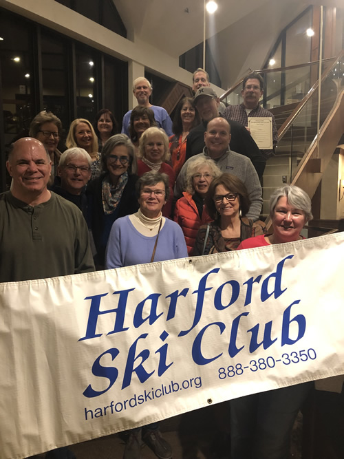 Ski club group photo